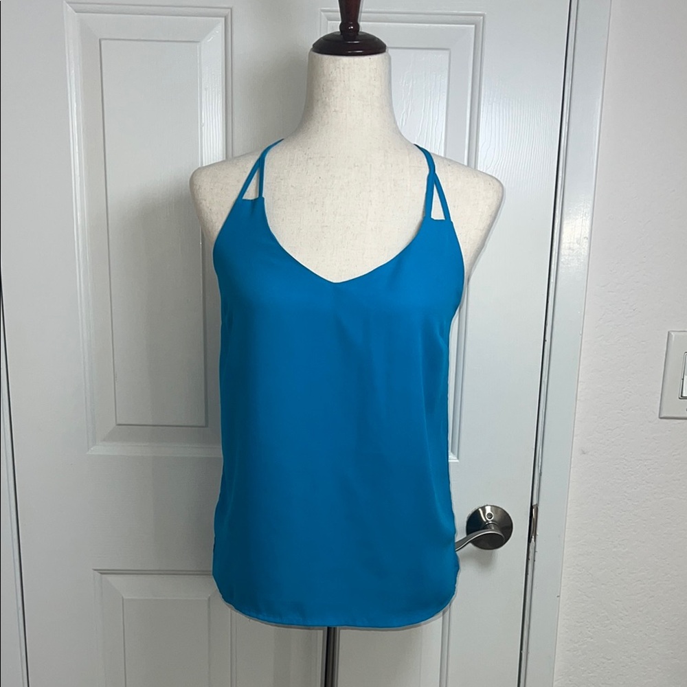 XOXO Blue Sleeveless Camisole Top‎